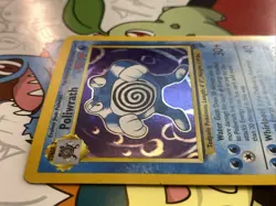 Poliwrath Base Set 2 Holo Rare Pokemon TCG Card 15/130 Unlimited Edition LP - Image 3