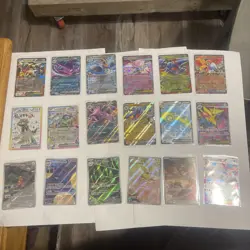 Pokemon Lot Of 18 Mixed Set EX+full Art Cards(lot 2) - Image 1