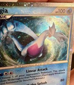 Lugia SL7 Holo Secret Rare Call Of Legends Pokemon Card 2011 MP-HP CONDITION - Image 4