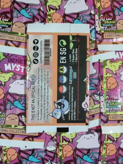 Genetic Mystery 1st Print Booster Pack After Skool Hobby Series 2 SEALED 4 Cards - Image 2
