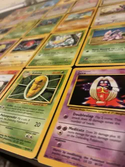 Base Set Pokemon Cards Bundle x 46 Good Condition 1999 WOTC - Image 5