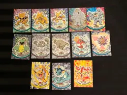 64 Topps 1999 Pokemon Trading Cards, Charmelean Charizard Vintage - Image 3