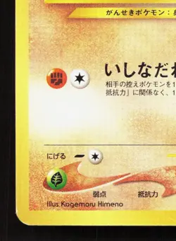 Geodude NO. 074 Chikorita Half Deck Intro Pack LP Japanese Pokemon Card TCG - Image 4