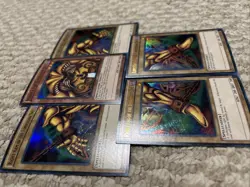 YuGiOh! Exodia the Forbidden Full 5 Card Set YGLD-ENA17-A21 Ultra Unlimited - Image 2