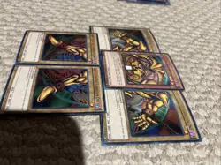 YuGiOh! Exodia the Forbidden Full 5 Card Set YGLD-ENA17-A21 Ultra Unlimited - Image 3