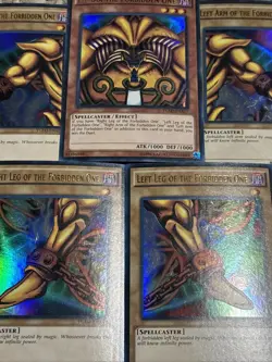 YuGiOh! Exodia the Forbidden Full 5 Card Set YGLD-ENA17-A21 Ultra Unlimited - Image 4