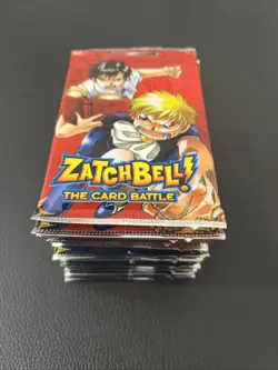 Twenty (20) BANDAI CCG TCG ZATCH BELL! The Card Battle Series 1 Booster Packs - Image 1