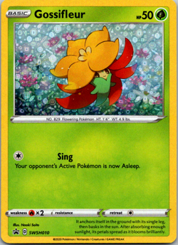 Gossifleur SWSH010 General Mills Promo 2020 Pokemon Card NM - Image 1