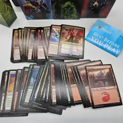Magic the Gathering Random Mixed Lot Cards and Game Pieces Some Repeats 2018-19 - Image 3