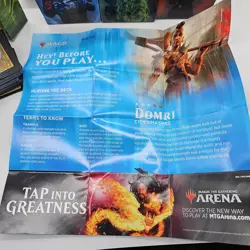 Magic the Gathering Random Mixed Lot Cards and Game Pieces Some Repeats 2018-19 - Image 5