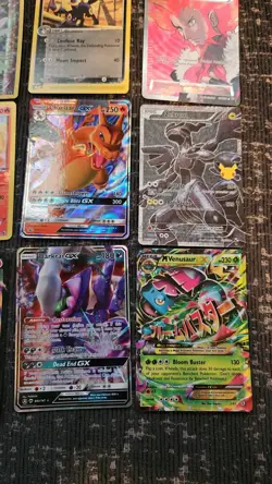 Pokemon 12 Card Lot. Umbreon, Rare Ampharos, Celebi Promo, Charizard - Image 5