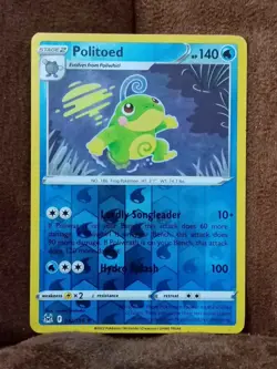 Politoed 032/196 Lost Origin Reverse Holo Pokemon TCG Card - Image 1