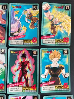 30 Dragon Ball Cards DBZ GT Carddass Bandai Super Battle Japanese bulk lot eb178 - Image 2