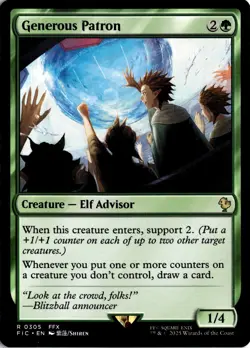 Generous Patron R Commander: FINAL FANTASY 305 NM - Image 1