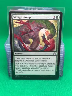 MTG - SAVAGE STOMP - Caverns of Ixalan Com (U) - Image 1