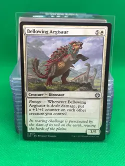 MTG - BELLOWING AEGISAUR - Caverns of Ixalan Com (U) - Image 1