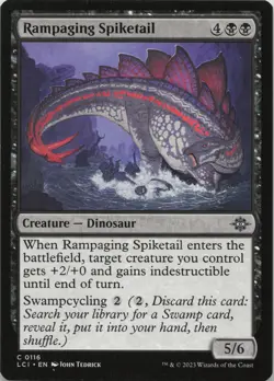 Rampaging Spiketail C The Lost Caverns of Ixalan 116 LP-NM - Image 1