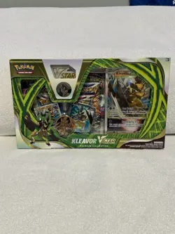 Pokemon TCG: Kleavor VSTAR Premium Collection Box (NEW/ SEALED/ UNOPENED) - Image 1