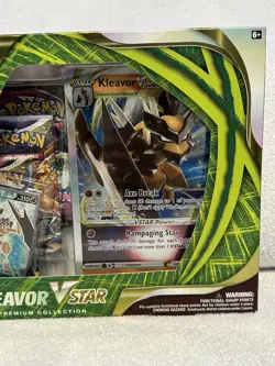Pokemon TCG: Kleavor VSTAR Premium Collection Box (NEW/ SEALED/ UNOPENED) - Image 4