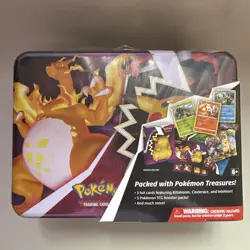 2020 | Pokemon | Vivid Voltage Collectors Chest Tin Lunchbox | 5 Booster Packs - Image 1