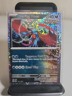Pokemon McDonalds 2025 Dragon Discovery PROMO Roaring Moon 011/015 Holo - Image 1