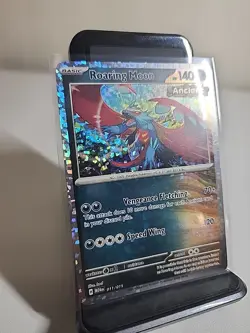 Pokemon McDonalds 2025 Dragon Discovery PROMO Roaring Moon 011/015 Holo - Image 3