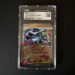 2025 Pokemon Phantasmal Flames Mega Charizard X EX 013/094 CGC Gem Mint 10 - Image 1
