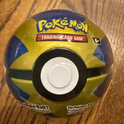 Pokemon TCG PokeBall Tin Pack A24 Year 2024 Quick Ball New Sealed - Image 1