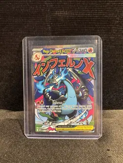 Pokemon TCG Mega Charizard X ex 023 Black Star UPC Promo Phantasmal Flames NM - Image 1