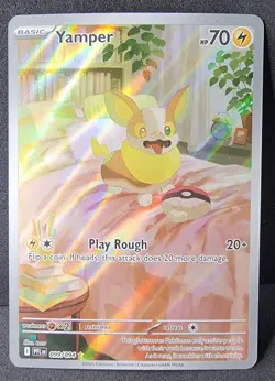 Pokemon TCG Yamper 99/94 ME02: Phantasmal Flames Illustration Rare NM English - Image 1