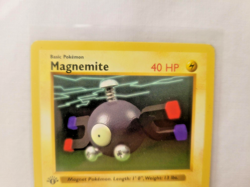Pokemon 1999 Shadowless Base Set 1st Edition!! Ponyta (60) & Magnemite (53) (MP) - Image 5