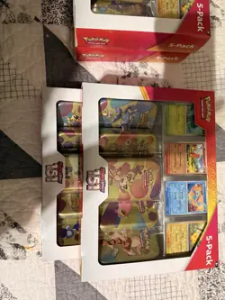 Pokemon TCG Scarlet & Violet 151 Mini Tins 5-Pack Costco Bundle 2x Boxes, New - Image 3