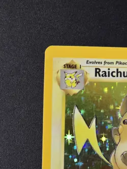 Raichu holo #14/62 Fossil NM/LP Pokemon 1999 - Image 4