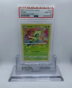 Pokemon Vivid Voltage Amazing Rare Celebi 9/185 PSA 10 GEM MINT Lot of 2 - Image 2