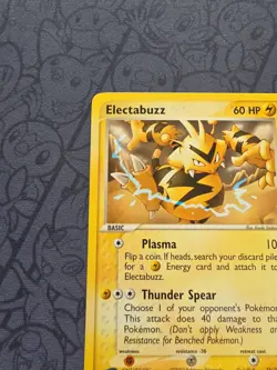 Pokemon: Electabuzz #35/100 Sandstorm 2003 E-reader Vintage Non-holo - NM - I153 - Image 4