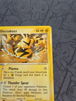 Pokemon: Electabuzz #35/100 Sandstorm 2003 E-reader Vintage Non-holo - NM - I153 - Image 5