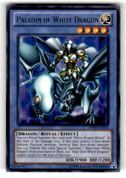 Paladin of White Dragon DPKB-EN024 Unlimited Rare Duelist Pack: Kaiba LP - Image 1
