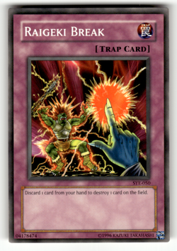 Raigeki Break SYE-050 Unlimited Common Starter Deck: Yugi Evolution LP - Image 1