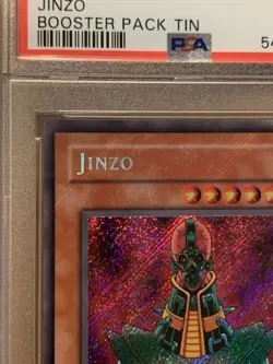 2003 Yu-Gi-Oh! Jinzo BPT-011 Secret Rare PSA 9 MINT - Image 4