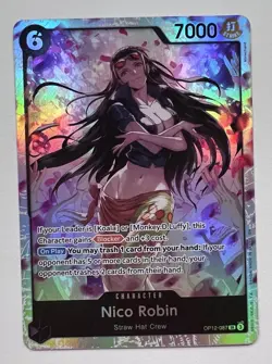 Nico Robin OP12-087 SR - One Piece CCG - Legacy of the Master English NM - Image 1