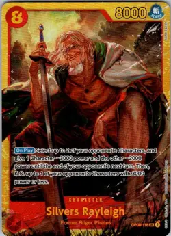 One Piece | Two Legends | Silvers Rayleigh | SEC | OP08-118 | NM - Image 1