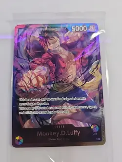 Monkey.D.Luffy (Event Leader) One Piece Promotion 2024 -FOIL SEALED! SILVER - Image 1