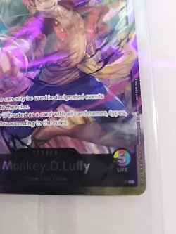 Monkey.D.Luffy (Event Leader) One Piece Promotion 2024 -FOIL SEALED! SILVER - Image 3
