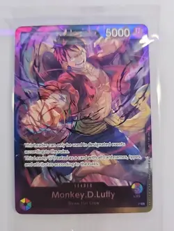 Monkey.D.Luffy (Event Leader) One Piece Promotion 2024 -FOIL SEALED! SILVER - Image 4