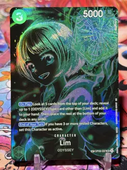 LIM - One Piece TCG OP09-037 - SP Special Super Rare SR - Legacy of the Master - Image 1