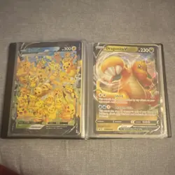 Pokemon TCG Sword & Shield Mixed Lot Jumbo Cards +Binder - Image 4