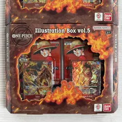 2026 One Piece 13 OP-13 Illustration Box IB-05 Vol.5 Trading Cards 2pk - Image 3