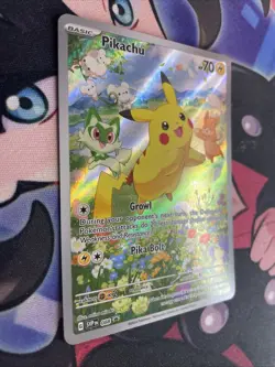 Pikachu 088 Sv: Scarlet & Violet Promo Cards Holo Paldea Adventure Chest NM - Image 2