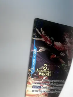 OP07-053 Winner 3rd Anniversary Portgas.D.Ace Promo One Piece Card English - Image 5