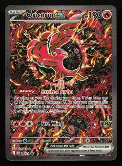 Oricorio ex 024 Mega Evolutions Promo Pokemon Card - Image 1